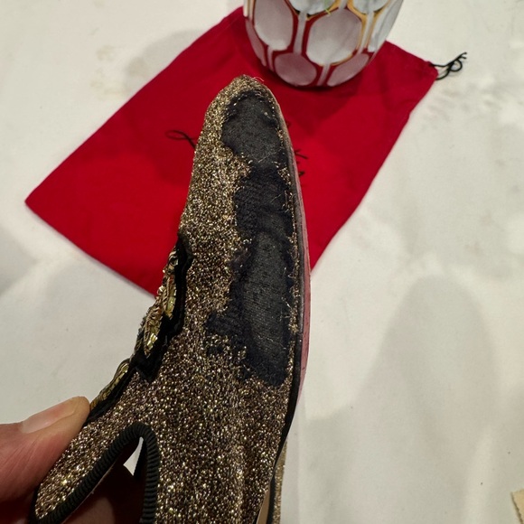 Authentic Christian Louboutin crystal embellished loafers - Picture 12 of 13